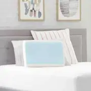 Premium Cooling Gel Memory Foam Support Removable Washable Cover Contour Pillow