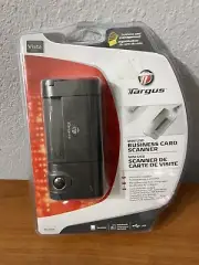 Targus AWU04CA Mini USB Business Card Scanner ~Brand new factory sealed~