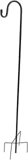 Flowerpot Shepherds Hook Rust-Proof Iron Rod for Outdoor Plant Storage Sturdy and Easy to Set up