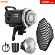Godox MS300V 2.4G Compact Studio Flash + Bowens Reflector + 95cm Grid Softbox