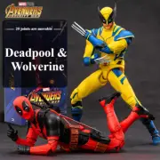 ZD Genuine Marvel Film Deadpool and Wolverine 3 Action Model Kid's Toy Figures