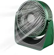 Air Circulator Desk Fan - Quiet Desktop Fan | 5 Speeds Adjustable Desk Fan | Portable Air Ventilator | Long Lasting Powerful Circulator Cooler For Travel Car Offfices Home Indoor Outdoor