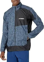 [adidas] Men's Terrex Trail Running Wind Jacket