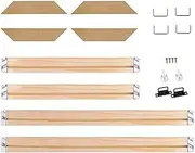 DIY Frame Kit, Awesocrafts DIY Frames Stretcher Bars for Canvas Paintings Paint by Numbers Pictures, Solid Wooden Frame (4 Sticks a Set) (Type A, 16”x20”)