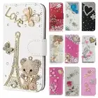 For Samsung Galaxy A15/A25/A35/A55 5G Phone Case Bling Leather Wallet Cover