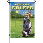 World's Best Golfer Garden size Flag PR 51861