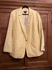 Talbots yellow Lenin Jacket NWT. Retails for $189.00. Size 22w.