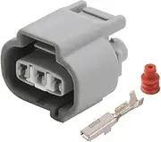 1/3 Pin Wire Automotive Vehicle Speed Sensor Socket Meter Connector Waterproof Female Plug(1 Set)
