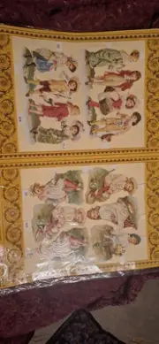 1986 Reproduction Of Antique Scrap Paper