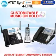 AT&T SB67138 DECT 6.0 4-LINE CORDED PHONE-1 CORDLESS HANDSET+1 CORDLESS DESKSET