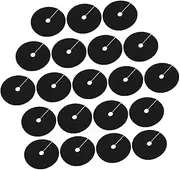 SUPVOX Mulch Rings 20pcs Ground Cloth Garden Landscape Fabric Tree Disc Plant Cover Control Fabric Tree Protector Mat Tree s Tree Ring Mulch Mat Non-Woven Fabric Root Breathable