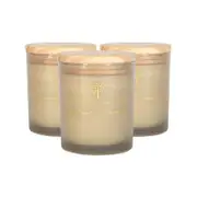 Nicola Spring Scented Soy Wax Candles - 130g - Green Pomelo & Passion Fruit - Pack Of 3