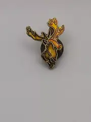 Vintage 80 Pin - Moose head Lapel Pin Hat Pin
