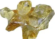 [HOSEKI] Natural Yellow Topaz Rough Stone 7Pcs, Crystal, Crystal, Crystal, Crystal