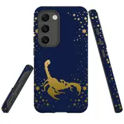 For Samsung Galaxy S23 Case Shielding Cover, Scorpio Drawing