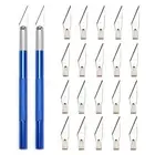 2 Exacto Hobby Knives 20 Spare Blades Precision Knife Set DIY Art Craft