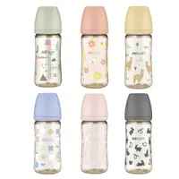 在飛比找Yahoo奇摩購物中心優惠-韓國 MOYUUM PPSU寬口奶瓶270ml-設計款(多款