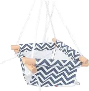 ANDRESLAD 1Pc Cloth Bag Hanging Seat for Durable Swing Chair Easy to Install Fun Present for Backyard Porch Balcony Play
