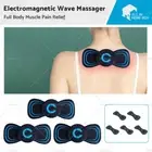 Microcurrent Mini Massage Device EMS Massager Back Full Body Muscle Pain Relief