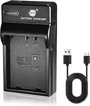 DSTE Portable Camera Battery USB Charger Compatible with Nikon EN-EL21 ENEL21