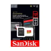 SanDisk Extreme Micro SD 128GB Memory Card with adapter