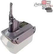 BTRUI for Dyson V8 Battery Adapter for Makita 18 V Lithium Battery on for Dyson V8 Animal Fluffy Motorhead Handheld Vacuum Cleaner Converter (MT18V8 Adapter)