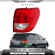For Toyota Sequoia 2008-2016 17 Outer Tail Lamp Passenger Right Side Tail Light (for: Toyota)