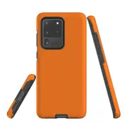 For Samsung Galaxy S20 Ultra Case, Armour Back Cover, Orange