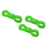 3pcs Archery D Loop Rope 10 FT, Bow String Release Nocking Loop, Bright Green
