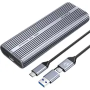 Orico USB4 - ACOM2 NVMe M.2 SSD Enclosure - USB4 40Gbps M.2 NVMe SSD Enclosure with Cooling Fan [ORICO-ACOM2-U4-GY-BP]
