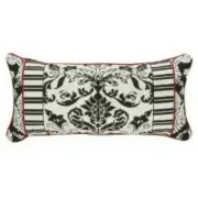 Set of 2 Jacquard Baroque Enchantment Rectangle 26" x 12" Pillows ()