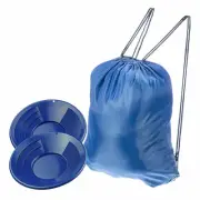 12" & 10" Blue Gold Pan Panning Kit