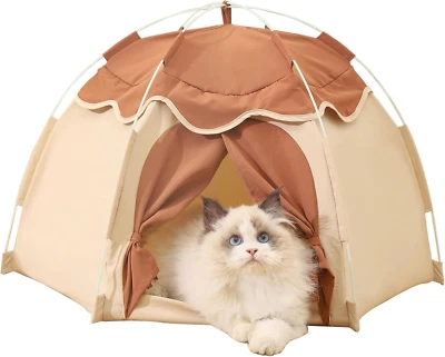 Cat Tent for Indoor, Indoor Dog House,Kitten Tent Suitable for Samll Dogs,Pet Cu