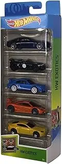Hot Wheels 2020 HW Exotics 5 Pack Cadillac Jaguar Porsche GT3 McLaren F1 Aston