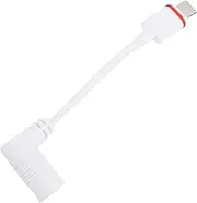 Solar Panel USB C Adapter Cable Compatible with Ring Spotlight Cam Pro/Plus, Stick Up Cam Pro, Super Solar Panel (1st Gen), Durable PU Plastic, 4.53in Replacement Connector