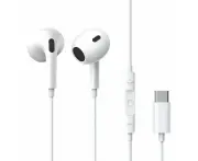 Baseus Encok CZ17 Semi-In-Ear Wired Earphones - White