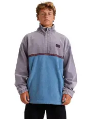 [Billabong] Space Lobster Half Zip Hoodie in Grey