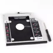 2nd HDD SSD SATA Caddy for Lenovo Thinkpad T400 T400s T410 T500 T420s T430s x200