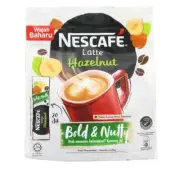 2x Nescafe 3 in 1 Latte Hazelnut Coffee (24g x 20s)