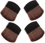 LOLIPPYY 4pcs Soft Powder Brush for Loose Powder Blush Highlighter Makeup Brushes for Women and Girls for Easy Application Precision Makeup Techniques