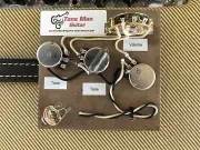 Premium Prewire Guitar Kit PIO Tone Cap cloth wire For Fender Stratocaster®