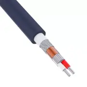 Audio 99.998% OFC Copper Silver Plated RCA/XLR Signal Cable Interconnect Cord