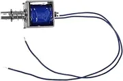 Solenoid Electromagnet 12v Push Pull Type Open Frame Dc 12v for Vending Appliances Office Transport Equipment Random Style