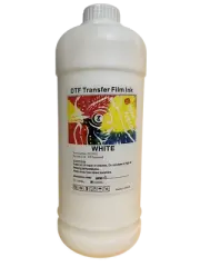 White 1000ml DTF PET Transfer Film Ink For Epson DTF Printers L1800 P600 DX5
