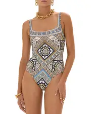 Camilla Underwire One Piece Swimsuit in Make Me Your Mosaic