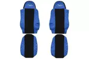 Seat Cover F-CORE FX04 BLUE for DAF CF 75 9.2 2006-2013