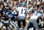 Don Meredith Of The Dallas Cowboys Drops Back 1967 OLD FOOTBALL PHOTO 3