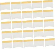 Healeved Makeup Remover Pads for Lash Extension 400pcs Cotton Eyelash Pads Tray Eyelash Extension Tools