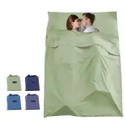 Sleeping Bag Liner Compact Sleep Bag Liners Lightweight Travel Hotel Sheet Su...