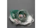 Lixada 25m 3 Layers Monofilament Fishing Fish Gill Net with Float